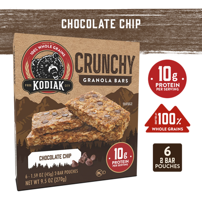 Chocolate Chip Crunchy Bars