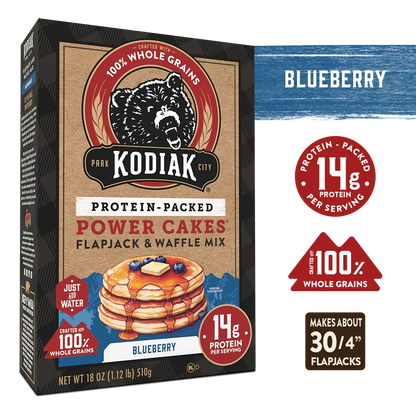 Blueberry Power Cakes