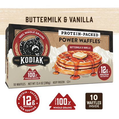 Buttermilk & Vanilla Power Waffles