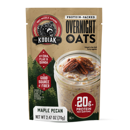 Maple Pecan Overnight Oats