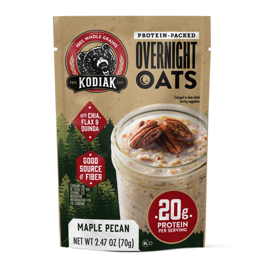 Maple Pecan Overnight Oats