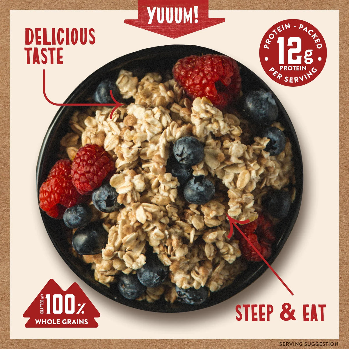 Maple & Brown Sugar Oatmeal Packets