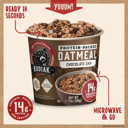 Chocolate Chip Oatmeal Cup