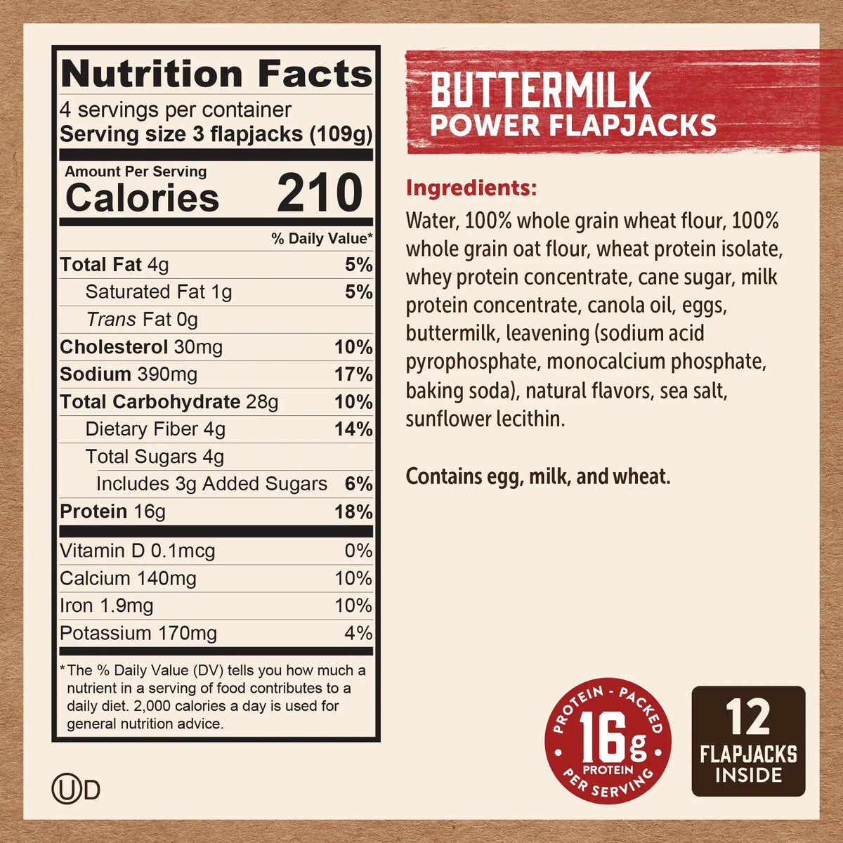 Buttermilk Power Flapjacks