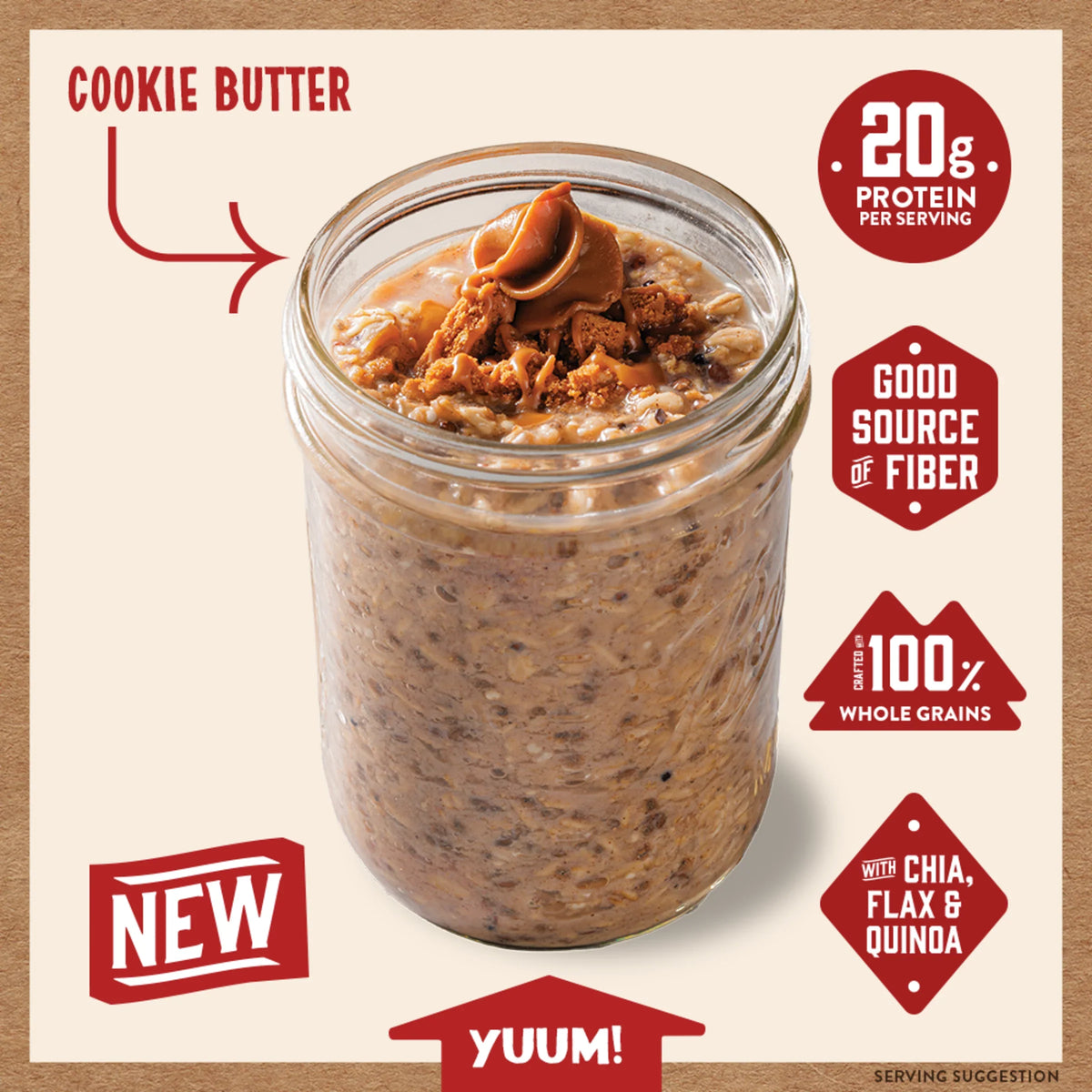 Cookie Butter Overnight Oats