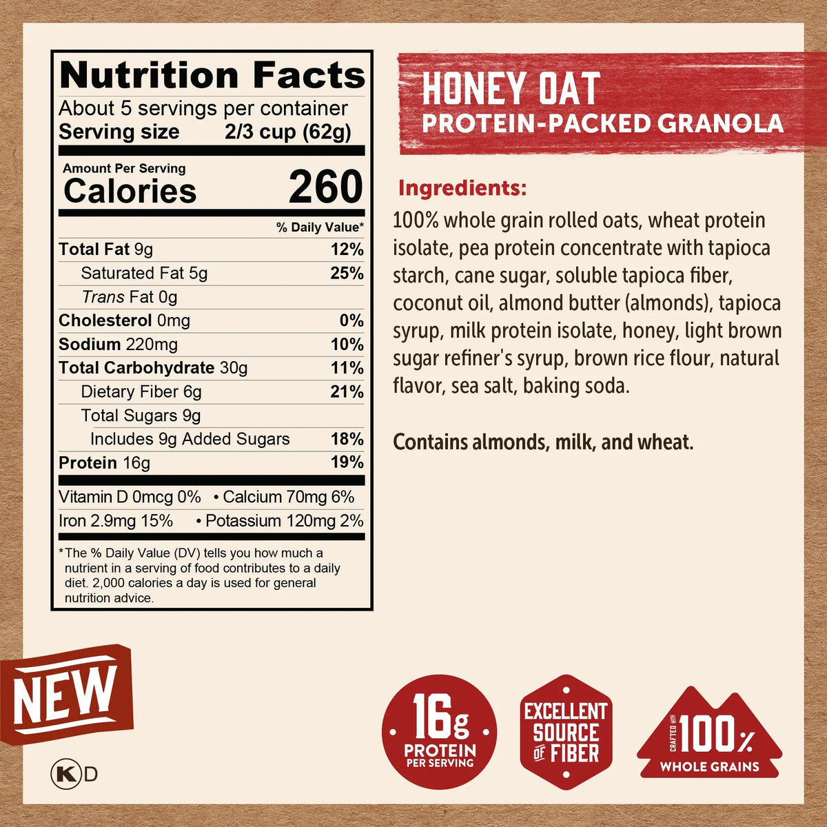 Honey Oat Granola