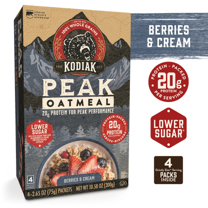 Berries & Cream Peak Oatmeal Packets