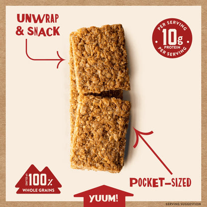 Maple Brown Sugar Crunchy Bars