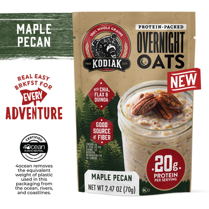 Maple Pecan Overnight Oats