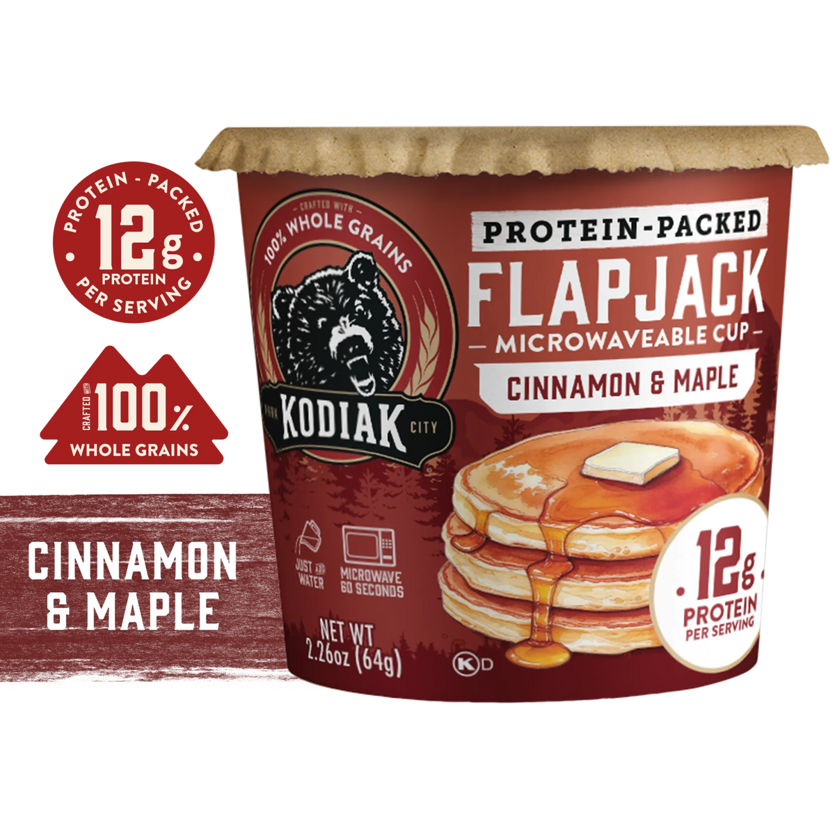 Cinnamon & Maple Flapjack Cup