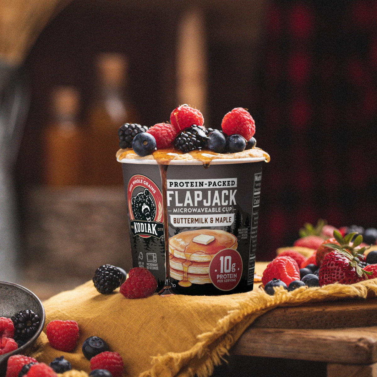 Buttermilk & Maple Flapjack Cup