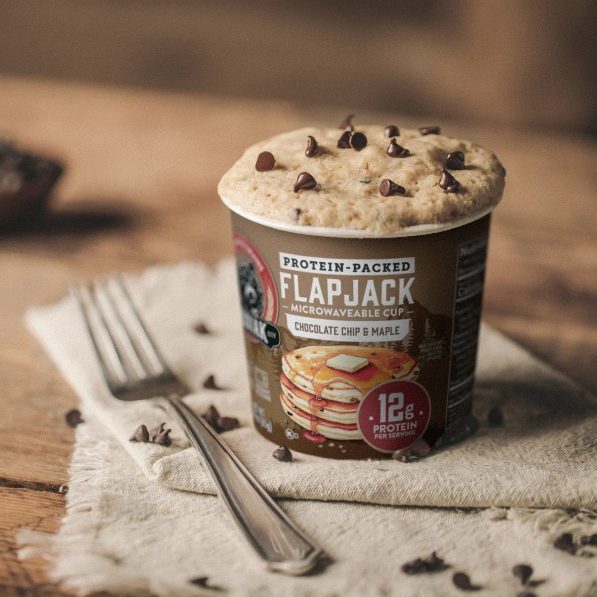 Chocolate Chip & Maple Flapjack Cup