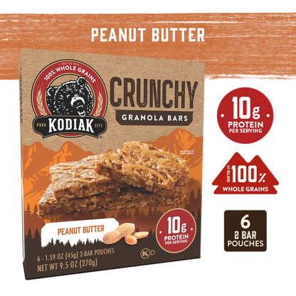 Peanut Butter Crunchy Bars