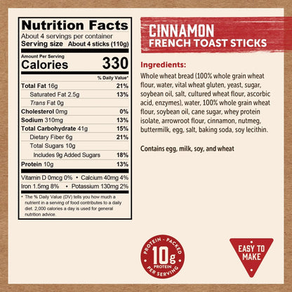 Cinnamon French Toast Sticks