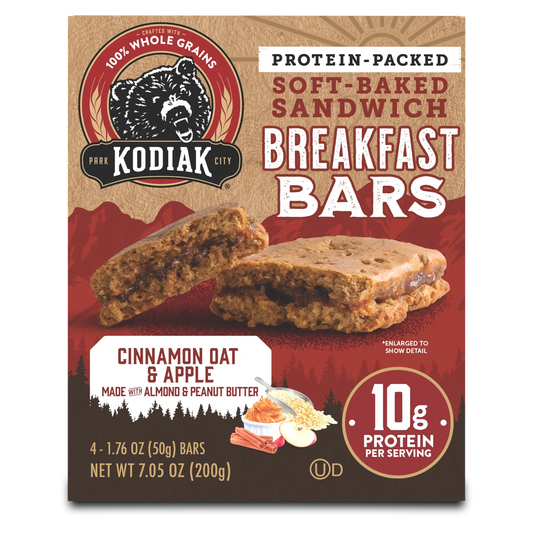 Cinnamon Oat & Apple Breakfast Bars