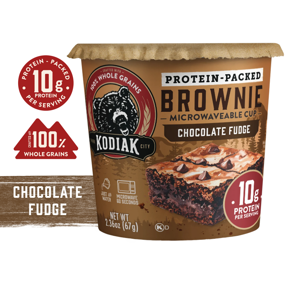 Chocolate Fudge Brownie Cup