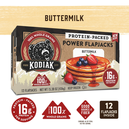 Buttermilk Power Flapjacks
