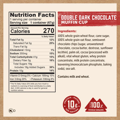 Double Dark Chocolate Minute Muffin
